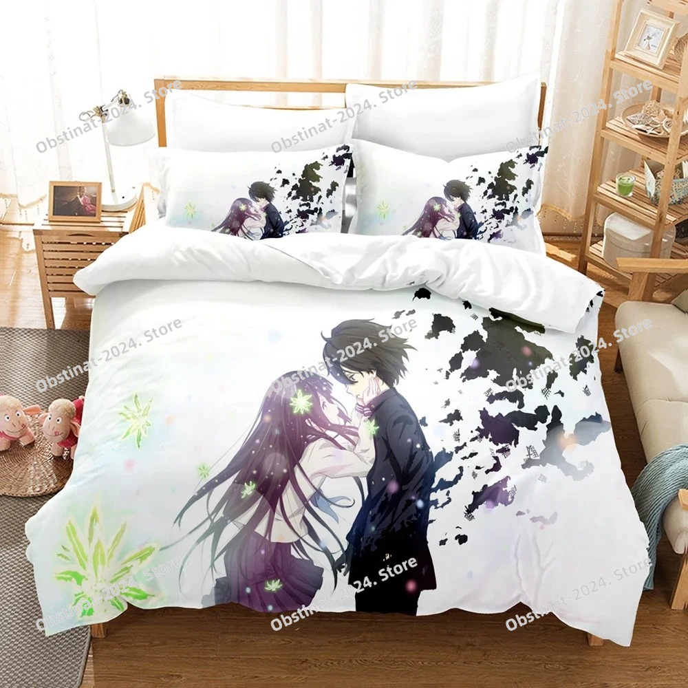 Set Sprei Anime Fruits Basket, - Linen Duvet Cover ulasan dan harga