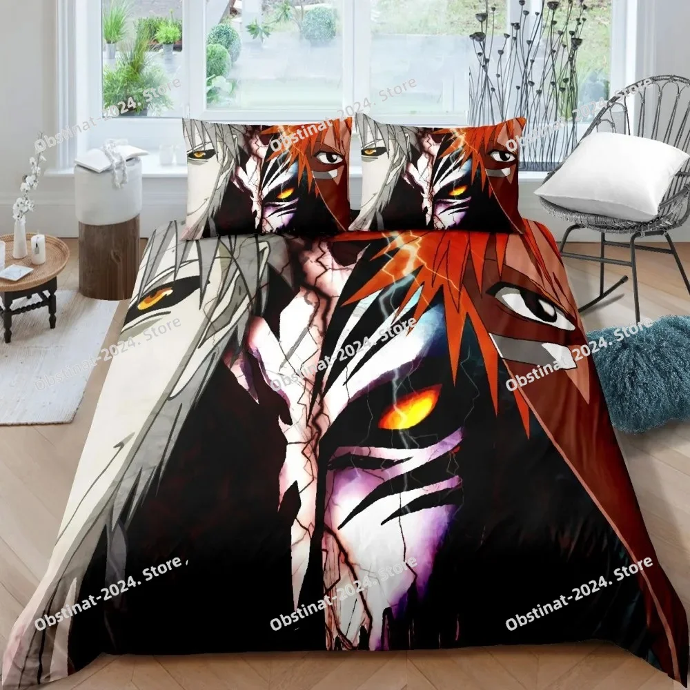 Set Sprei 3D Bleach Kurosaki I - Linen Duvet Cover ulasan dan harga
