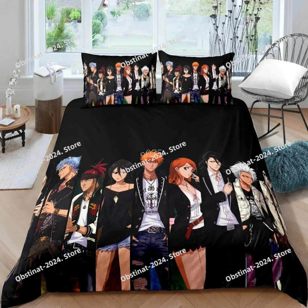 Set Sprei 3D Bleach Kurosaki I - Linen Duvet Cover ulasan dan harga