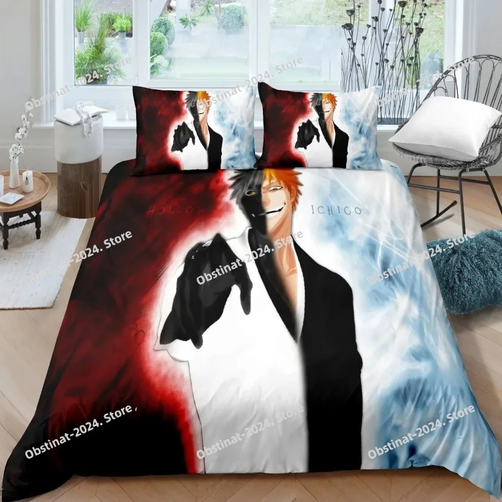 Set Sprei 3D Bleach Kurosaki I - Linen Duvet Cover ulasan dan harga