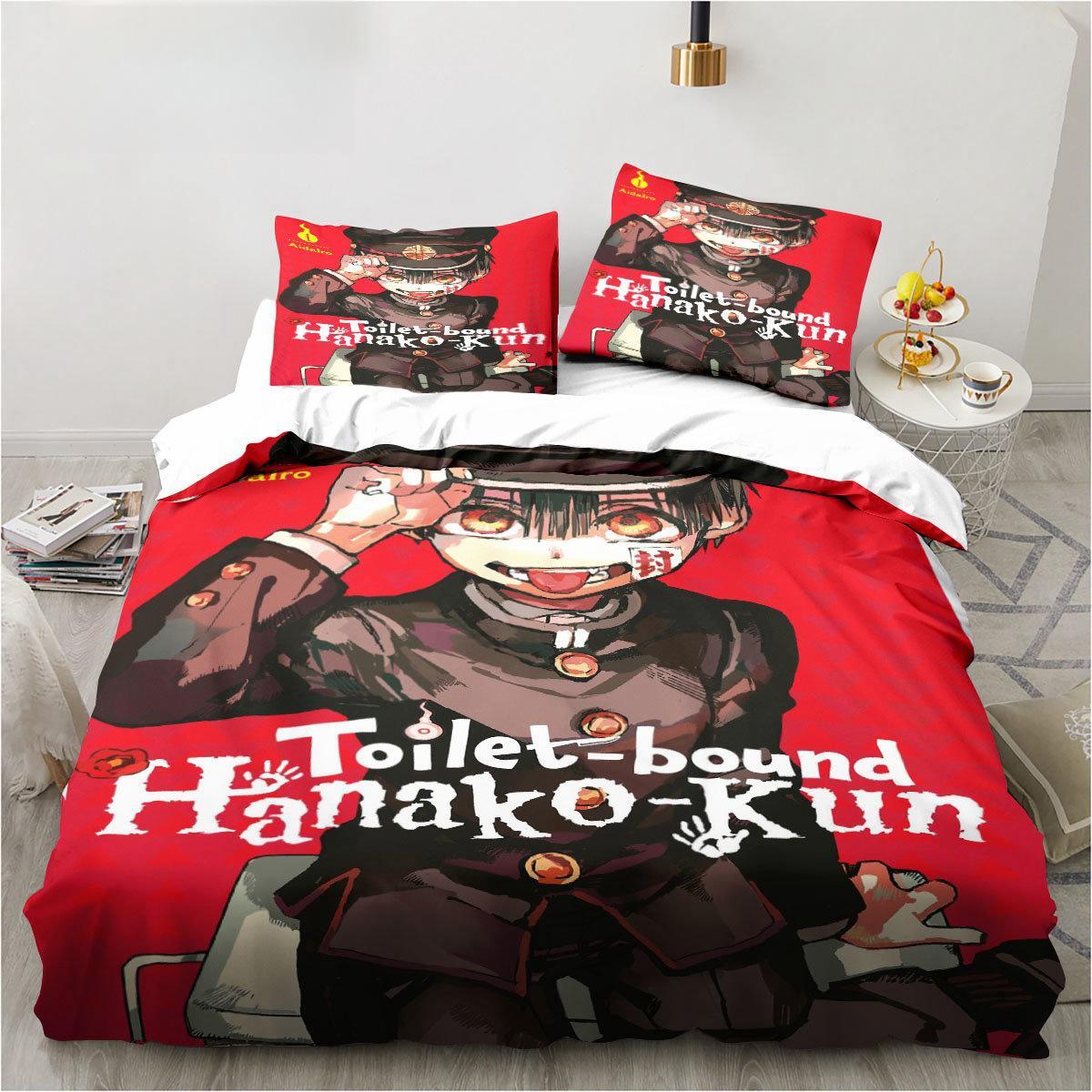 Anime Toilet-Bound Hanako-kun  - Linen Duvet Cover ulasan dan harga