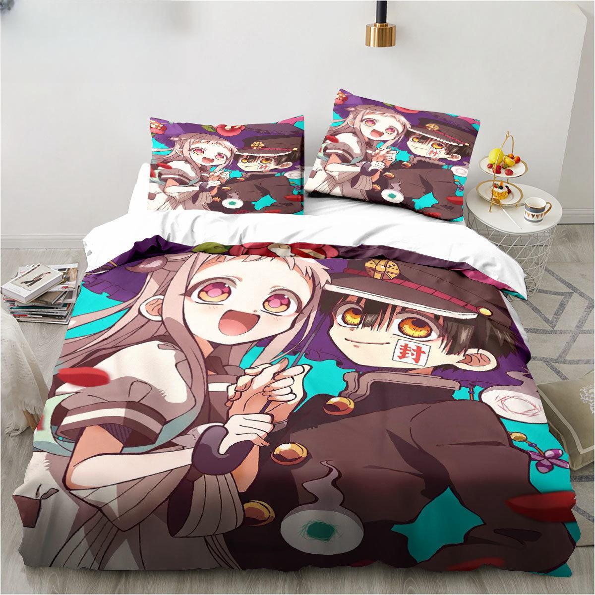 Anime Toilet-Bound Hanako-kun  - Linen Duvet Cover ulasan dan harga