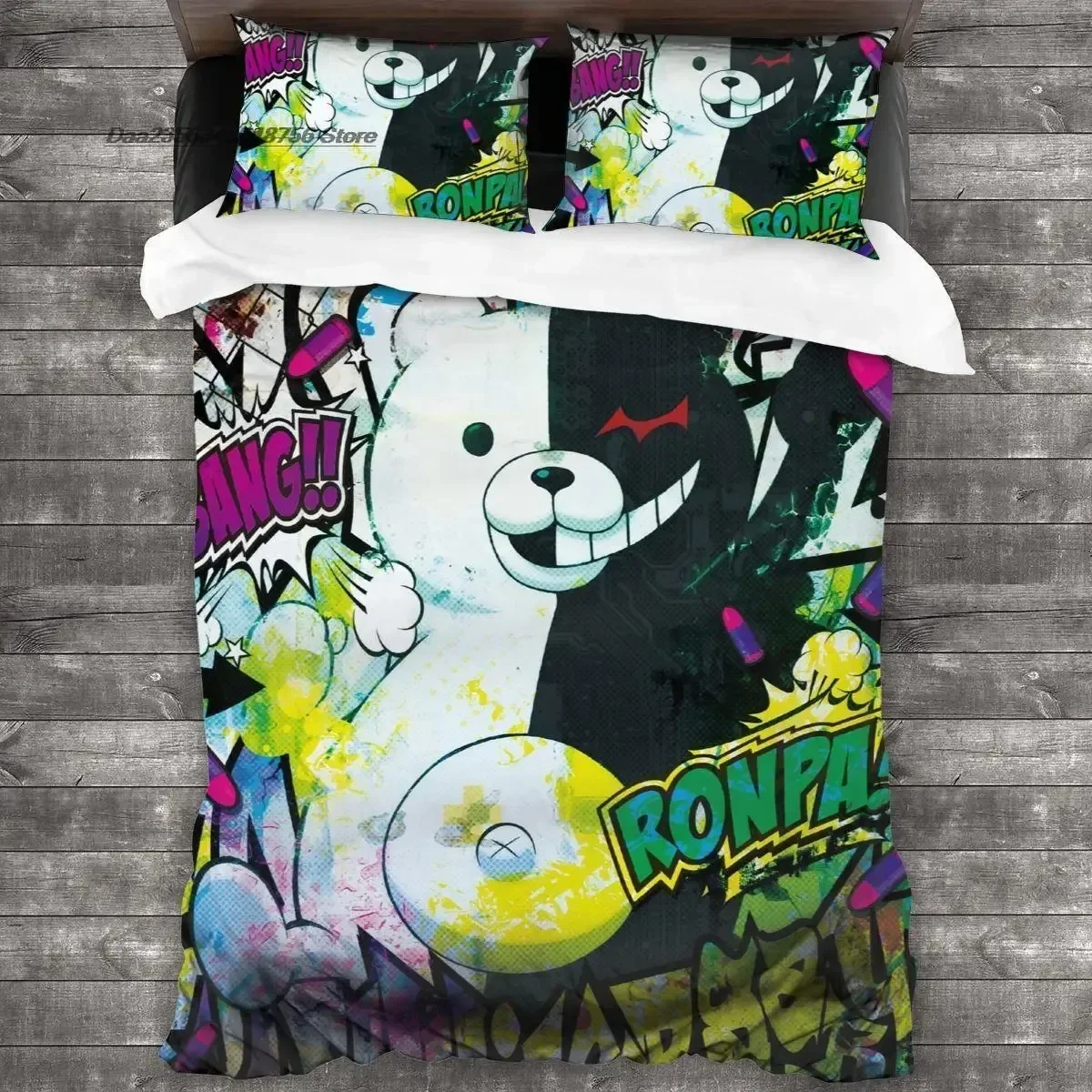 Set Tempat Tidur Kartun Dangan - Linen Duvet Cover ulasan dan harga