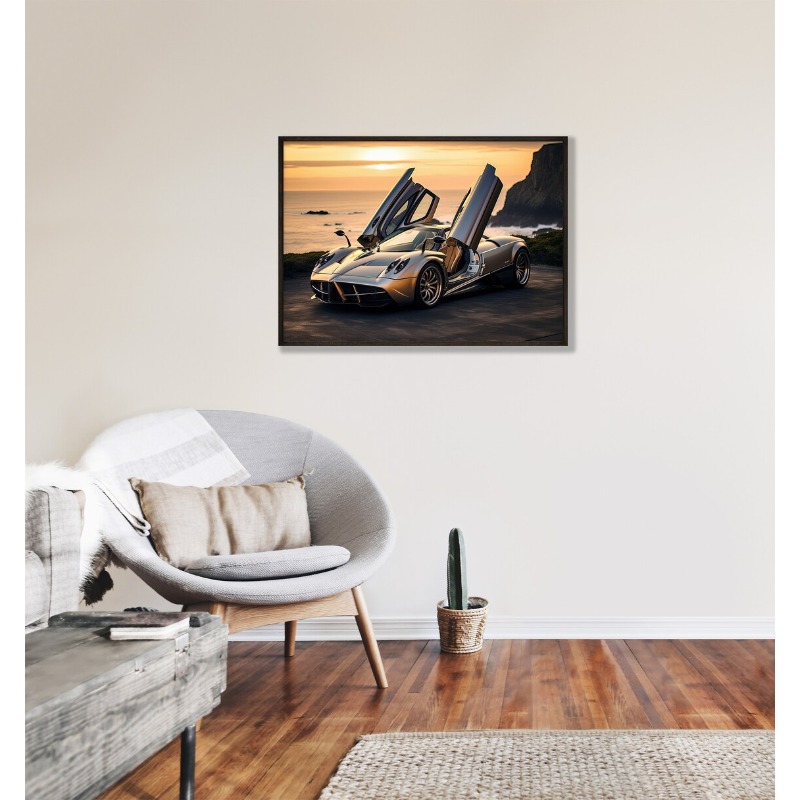 Poster Mobil Merek Terkenal Mo - Luxury Lifestyle Store ulasan dan harga